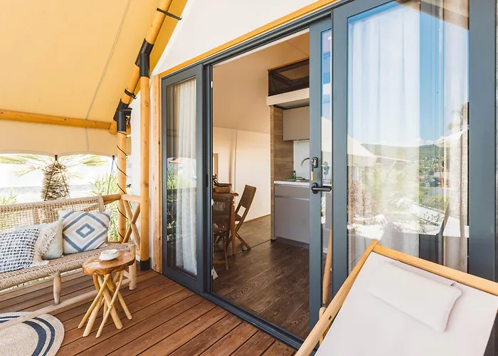 Luksusowy namiot Glamping Olive And Sea *
