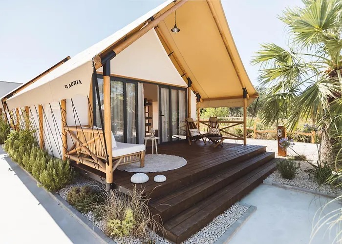 Luksusowy namiot Glamping Olive And Sea