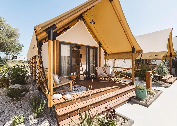 Glamping Olive And Sea Luksusowy namiot
