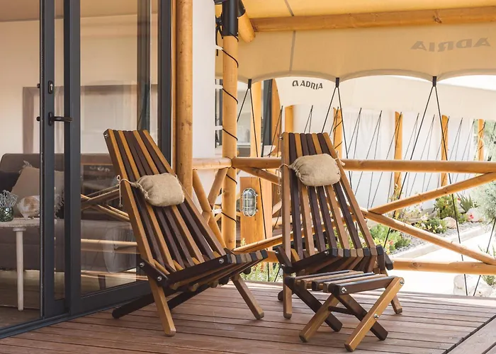 Luksusowy namiot Glamping Olive And Sea *