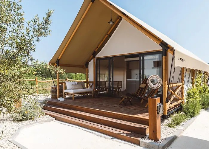 Luksusowy namiot Glamping Olive And Sea *