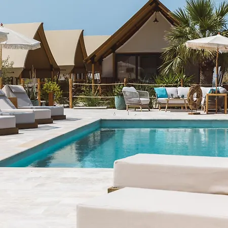 אוהל מפואר Glamping Olive And Sea ביבינייה