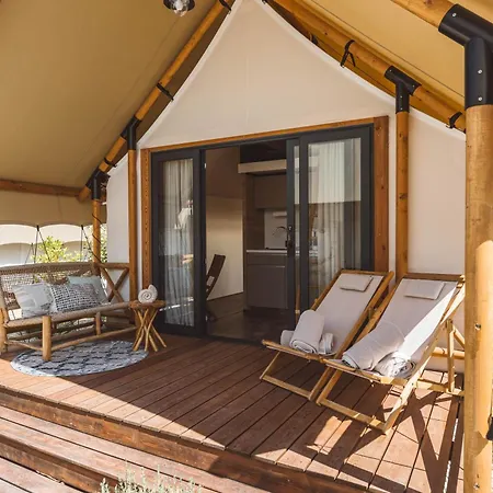 אוהל מפואר Glamping Olive And Sea ביבינייה