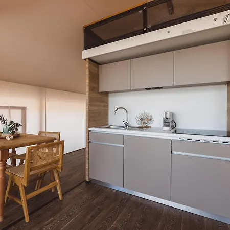 אוהל מפואר Glamping Olive And Sea *