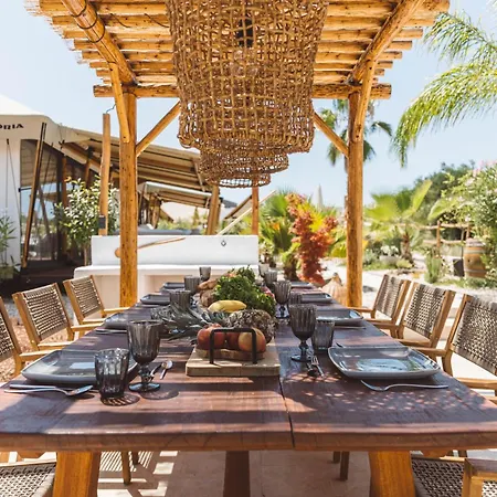 אוהל מפואר Glamping Olive And Sea *