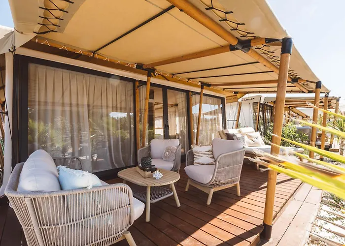 Glamping Olive And Sea Luxussátor *