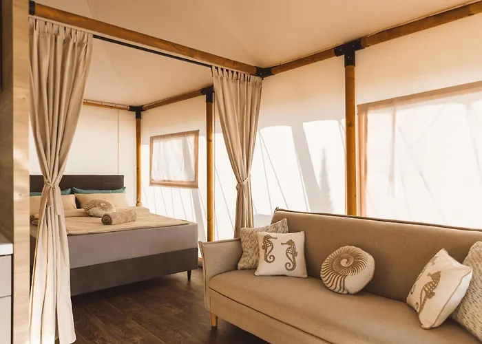 Glamping Olive And Sea Luxussátor *