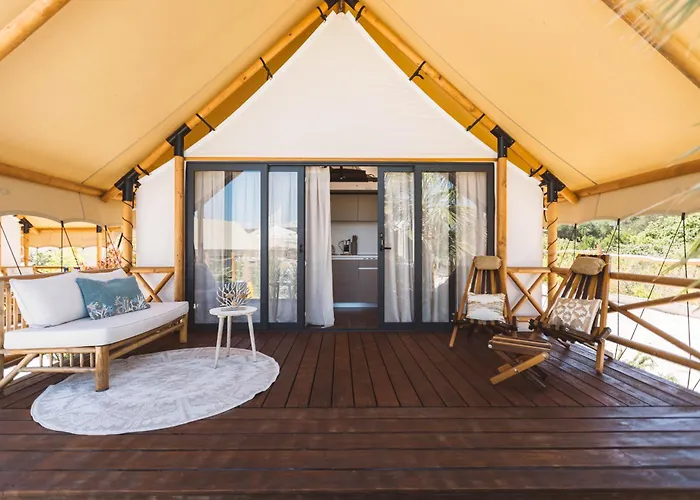 Glamping Olive And Sea Luxussátor Bibinje