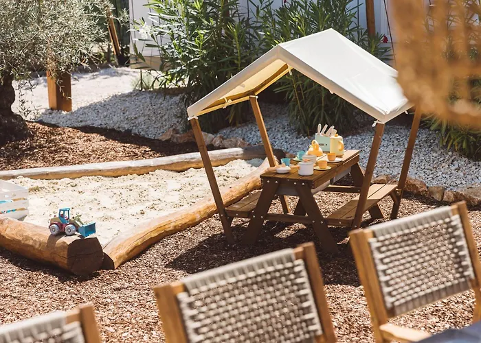 Glamping Olive And Sea Luxussátor *